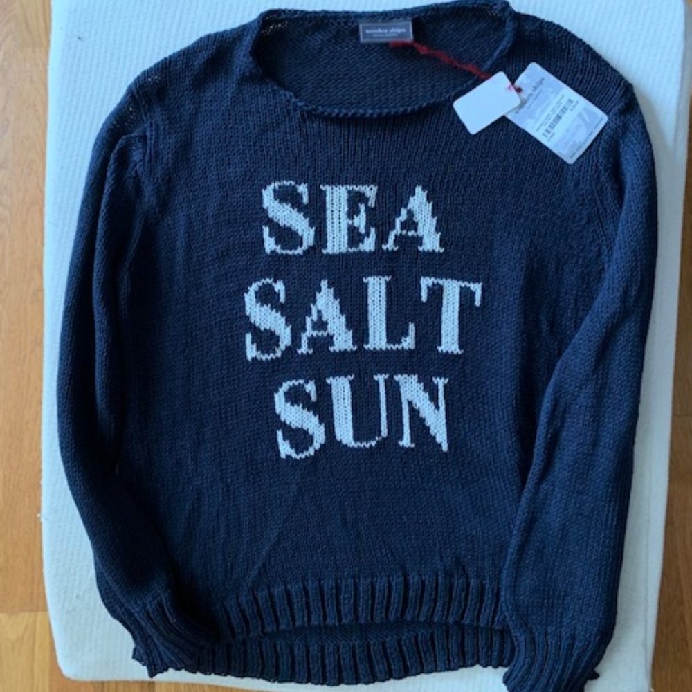NWT Wooden Ships Sweater size S/M
